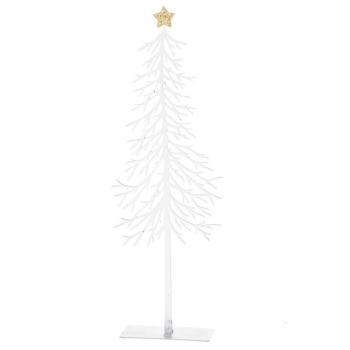 Tree with star karácsonyi fém dekoráció, 8 x 25 x 3,5 cm kép
