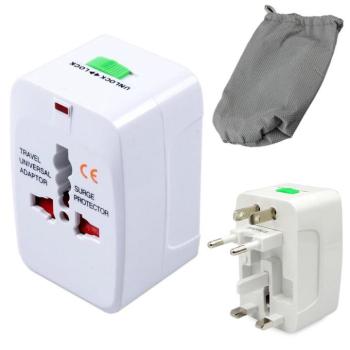 Univerzális utazó adapter USA UK EU kép
