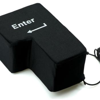 USB antistressz párna (Enter gomb) kép