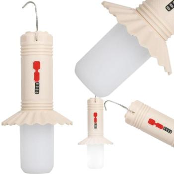 USB kemping LED lámpa powerbank funkcióval kép