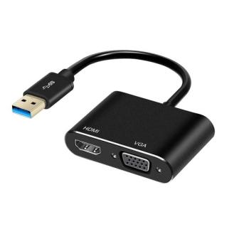 USB-s HDMI+VGA átalakító kép