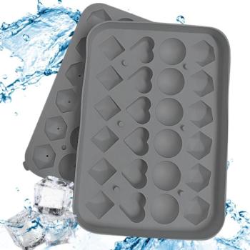 Vegyes szilikon jégkockaforma kép