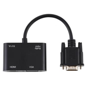 VGA átalakító HDMI+VGA kép