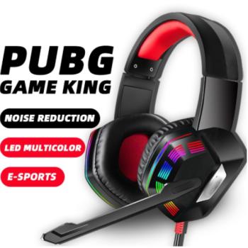 Világító gamer fejhallgató, headset funkcióval (AS70) kép
