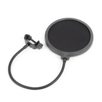 Vonyx M06 mikrofon pop filter, 6'' szűrő, flexibilis gégecső kép