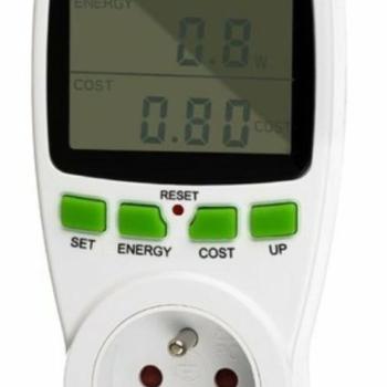 Wattmérő - energiafogyasztás mérő kép
