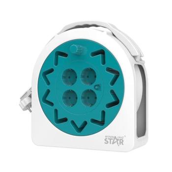 WinningStar - Kábeldob 20 m kábellel - 4 x 230 V aljzat kép