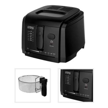 WinningStar - Olajsütő - 3 L - 1600 W - fekete kép