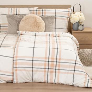 4Home Elegant Plaid flanel ágyneműhuzat, 140 x 200 cm,70 x 90 cm, 140 x 200 cm, 70 x 90 cm kép