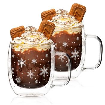 4Home Hot&Cool Snowflake thermo pohár 350 ml,2 db kép
