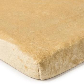 4Home mikroflanel lepedő bézs, 90 x 200 cm, bézs, 90 x 200 cm kép
