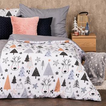 4Home Nordic forest pamut ágyneműhuzat, 140 x 220 cm, 70 x 90 cm kép