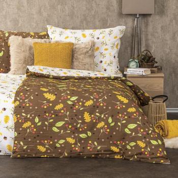 4Home Ősz krepp ágyneműhuzat, 140 x 200 cm, 70 x 90 cm, 140 x 200 cm, 70 x 90 cm kép