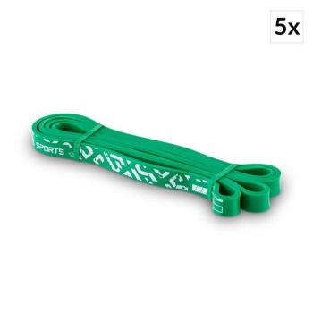 Capital Sports Resistor Set, elasztikus gimnasztikai gumiszalag, támogatás húzódzkodás közben, 3-as terhelési fokozat, 14 – 22 kg kép