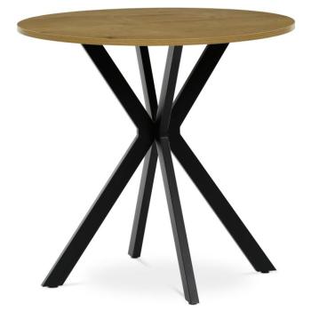 Étkezőasztal 80 x 80 cm, vad tölgy, világosbarna, M kép