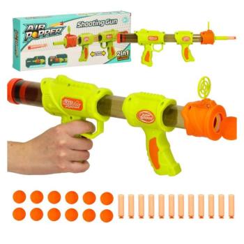 Játékfegyver 2in1 zöld kép