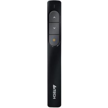 A4tech 2.4G Vezeték nélküli lézeres prezenter és pointer, fekete kép