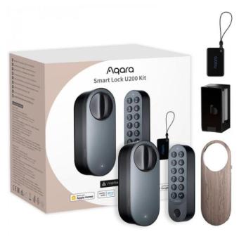 AQARA Smart Lock U200 Kit (EL-D02D), fekete kép