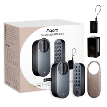 AQARA Smart Lock U200 Kit - Rev 2025, fekete kép