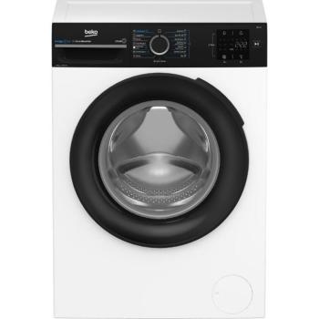 Beko BM3WFSU37413WPBB1 Elöltöltős mosógép A,7 kg,Keskeny mélység,1400 ford/perc,76 dB,Inverter motorral,Gőzfunkcióval kép