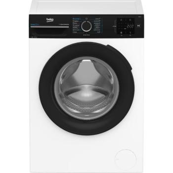 Beko BM3WFSU39413WPBB1 Elöltöltős mosógép A,9 kg,Normál mélység,1400 ford/perc,75 dB,Inverter motorral,Gőzfunkcióval kép