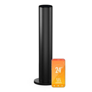 Blumfeldt SmartFlow Tower infravörös hősugárzó, 700 W, 360° hőeloszlás, WLAN-vezérlés