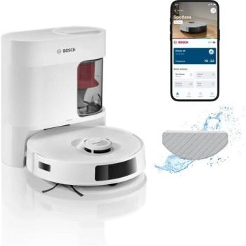 Bosch bcrd2w spotless advanced+ robotporszívó és felmosó, fehér BCRD2W kép