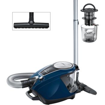 Bosch BGS7RCL Serie8 porzsák nélküli porszívó ProSilence HEPA H13 szűrő fekete kép