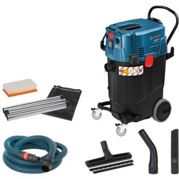 Bosch Professional 06019C3300 GAS 55 M AFC ipari porszívó, vezetékes + szívófej készlet, szűrő kép