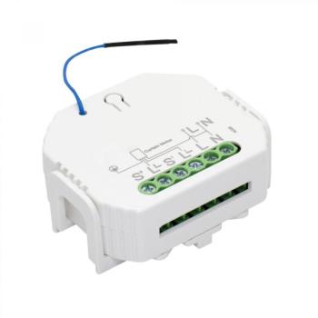 Chameleon CH-WZB-SH2-100 redőnyvezérlő fali modul, vezeték nélküli, nyitott vagy zárt állapot, max. 10 A / áramkör, ZigBee 3.0, 18 x 47 x 52 mm kép