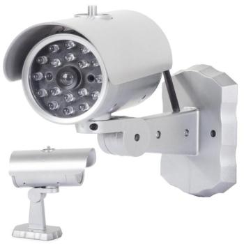 Dummy kamera led kültéri éjszakai álkamera kép