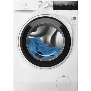 Electrolux EW6F3494E Elöltöltős mosógép A,9 kg,Normál mélység,1351 ford/perc,76 dB,Inverter motorral,Gőzfunkcióval kép