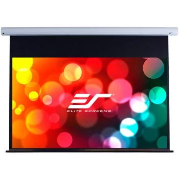 ELITE SCREENS, villanymotoros rolós vetítővászon 110"(4:3) kép