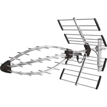 EMOS kültéri antenna EM-P129, PROFI, 0-200 km, DVB-T2, LTE/4G/5G szűrő kép