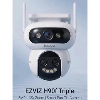 Ezviz h90f triple-lens kültéri biztonsági kamera H90F kép