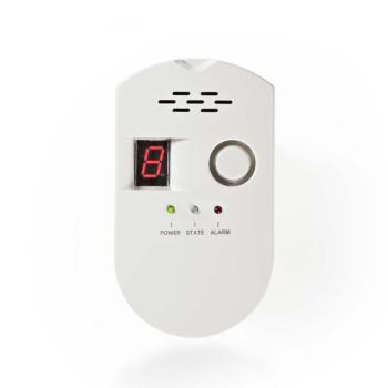 Gázriadó | Hálózati Áramellátás | 85 dB | Fehér kép