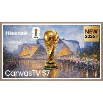 Hisense 65s7s 65"/164cm 4k 144hz smart hi-qled canvas tv, 38... kép