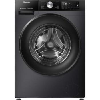 Hisense WF3S9043BB3 Elöltöltős mosógép A,9 kg,Normál mélység,1400 ford/perc,72 dB,Inverter motorral,Gőzfunkcióval kép