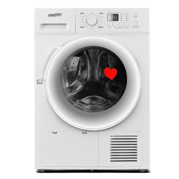 HOMEFORT HSZH81UW Hőszivattyús szárítógép, E Energiaosztály, 8 kg, Zajszint: 65 dB, Inverter motor nélkül kép