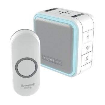 Honeywell vezeték nélküli csengő 150m hatótáv, 6 dallam 84db-s hangerő, Vez.n. csengő, Honeywell, led világító keret, stroboszkóp jelzés kép