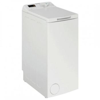Indesit BTW S60400 EU/N Felültöltős mosógép C,6 kg,1000 ford/perc,78 dB,Inverter motor nélkül,Gőzfunkció nélkül kép
