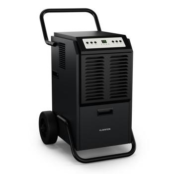 Klarstein DuraDry 50L páramentesítő, 50 l/nap, 70-100 m², rozsdamentes acél, mobil, 450 m³/h kép