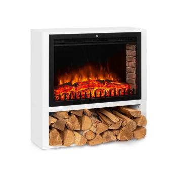 Klarstein Mauna Loa elektromos kandalló 2000 W LED-lángok távirányítóval, fa polccal kép
