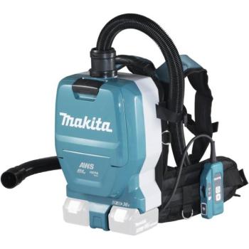 MAKITA akkus, hátizsák porszívó AWS Li-ion LXT 2 × 18V DVC265ZXU, akkumulátor nélkül Z kép