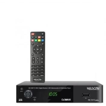 Mascom MC721T2 plus HD DVB-T2 H.265/HEVC kép