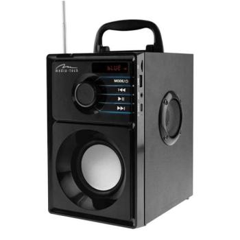 Media-Tech MT3179 Boombox Silver Bluetooth hangszóró, Fekete kép