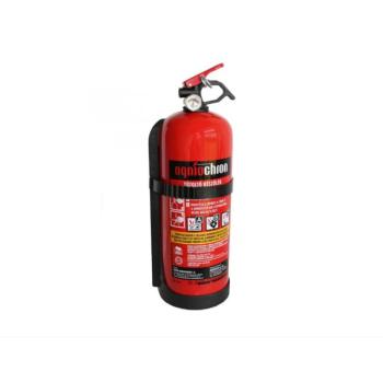 Medikémia PREVENT Porral oltó tűzoltó készülék, P2, 2 kg tűzoltó palack 1000v-ig elektromos tűz esetén is kép