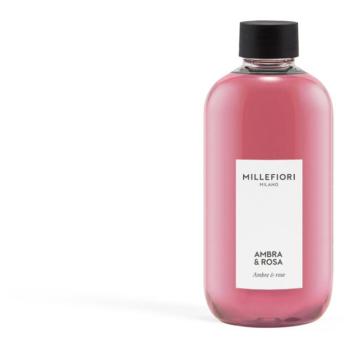 MILLEFIORI MILANO Ambra & Rosa utántöltő, 250 ml