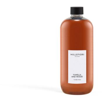 MILLEFIORI MILANO Vanilla & Wood utántöltő, 500 ml kép
