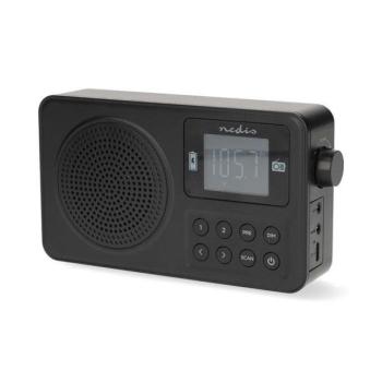 Nedis hordozható FM rádió Bluetooth®-ta, FM-rádió Hordozható kial... kép